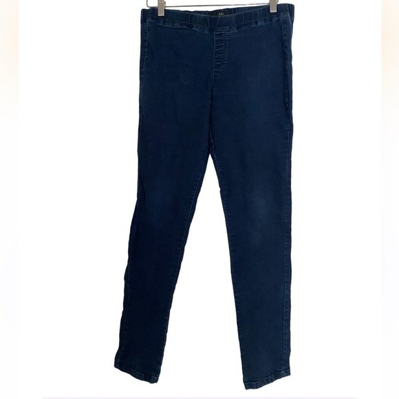 FOREVER 21 STRETCHY JEAN LEGGINGS SIZE LARGE - Picture 1 of 3